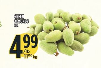 Marché Adonis Green almonds offer
