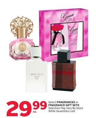 Rexall Select fragrances or fragrance gift sets offer