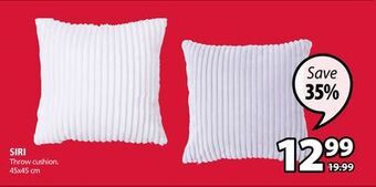 JYSK Siri throw cushion offer