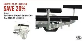 Bass Pro Select bass pro shops® guide-ons offer