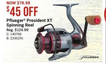 Pflueger® president xt spinning reel