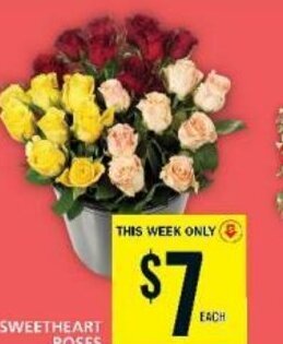 Food Basics SWEETHEART ROSES offer
