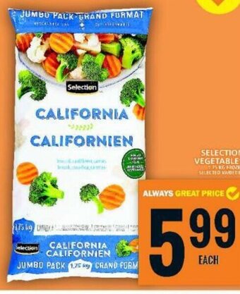 Food Basics SELECTION VEGETABLES offer