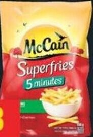 No Frills MCCAIN SUPERFRIES SPECIALTY FRIES offer
