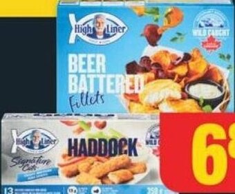 No Frills HIGH LINER BATTERED FISH offer