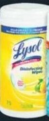 No Frills LYSOL DISINFECTING WIPES offer