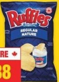 No Frills RUFFLES POTATO CHIPS offer