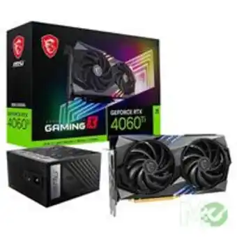 Memory Express Geforce rtx 4060 ti gaming x 8gb pci-e graphics card bundle w/ msi mpg 850w a850g full modular gaming power supply offer