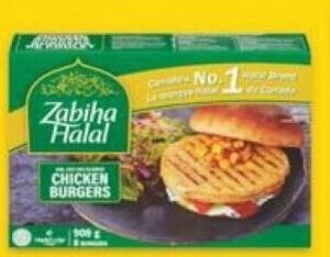 No Frills Zabiha Halal BEEF BURGERS offer