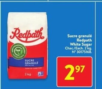 Walmart Redpath white sugar offer