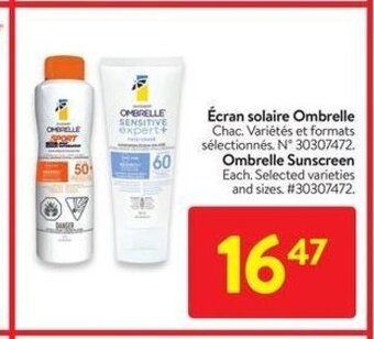 Walmart Écran solaire Ombrelle offer