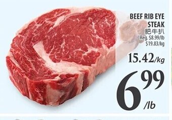 BEEF RIB EYE STEAK