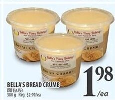 Al Premium Food Mart BELLA'S BREAD CRUMB offer