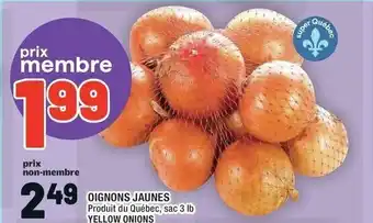 Super C YELLOW ONIONS 3 lb offer