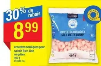 Maxi crevettes nordiques pour salade Blue Tide surgelées 400 g offer