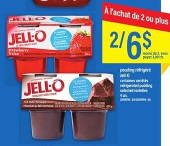 Maxi Jell-0 refrigerated pudding offer