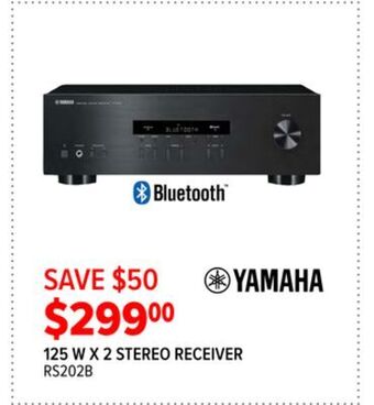 2001 Audio Video Yamaha 125 w x 2 stereo receiver offer