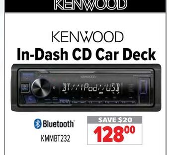 2001 Audio Video Kenwood in-dash cd car deck offer