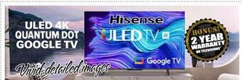 2001 Audio Video Hisense 55 uled 4k quantum dot google tv offer