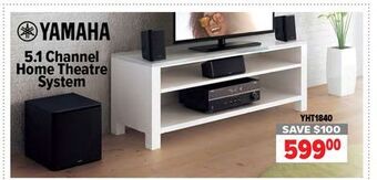 2001 Audio Video Yamaha 5.1 channel home theatre system offer