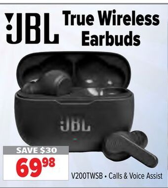 2001 Audio Video Jbl true wireless earbuds offer
