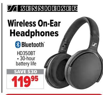 2001 Audio Video Sennheiser wireless on-ear headphones offer