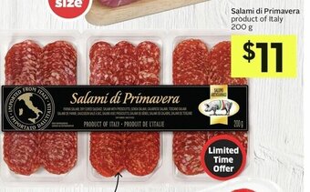 IGA Salami di Primavera, 200 g offer
