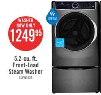 The Brick Electrolux 5.2 cu. ft. front-load washer - elfw7637at offer