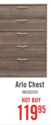 The Brick Arlo chest - grey offer