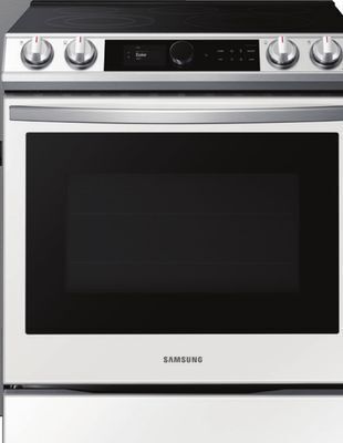 Visions Electronics Samsung 6.3 cu. ft. convection electric range with air fry offer