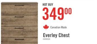The Brick Everley chest offer
