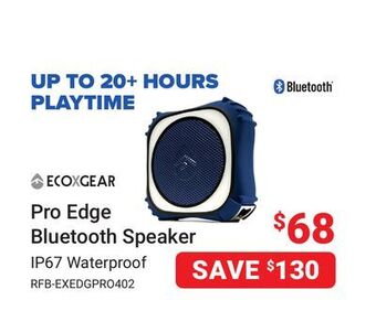 Visions Electronics Ecoxgear pro edge bluetooth speaker offer