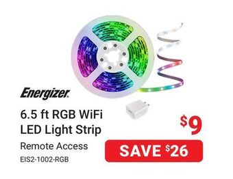 Visions Electronics 6.5 ft rgb wifi led light strip offer