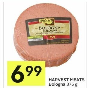 IGA HARVEST MEATS Bologna 375 g offer