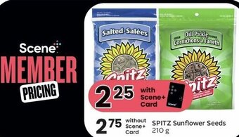 IGA SPITZ Sunflower Seeds Card 210 g offer