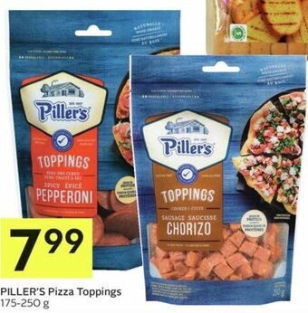 IGA PILLER'S Pizza Toppings 175-250 g offer