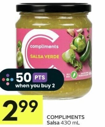 IGA COMPLIMENTS Salsa 430 mL offer