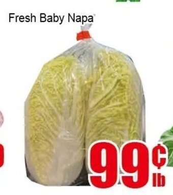 New Pacific Supermarket Fresh Baby Napa offer