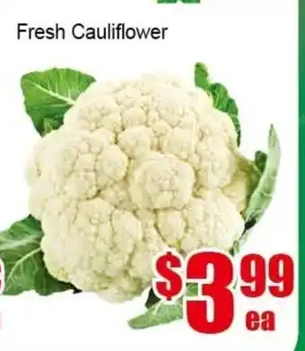 New Pacific Supermarket Fresh Cauliflower offer