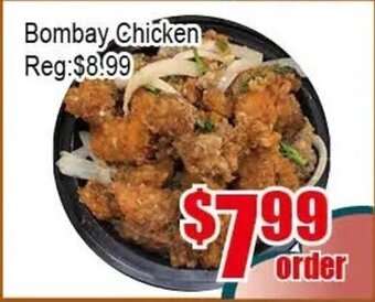 New Pacific Supermarket Bombay Chicken offer