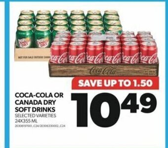 Real Canadian Superstore COCA-COLA SOFT DRINKS offer