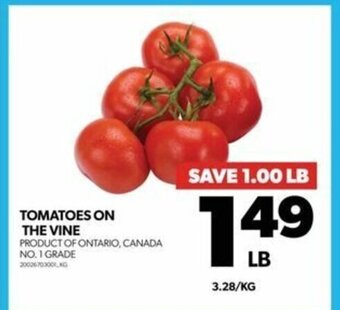Real Canadian Superstore TOMATOES ON THE VINE offer