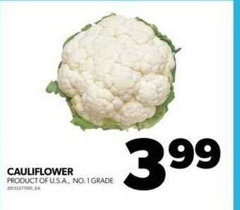 Real Canadian Superstore CAULIFLOWER offer