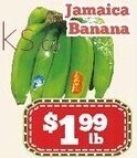 Nations Fresh Foods Jamaica Banana offer