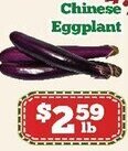 Nations Fresh Foods Chinese Eggplant offer