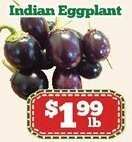 Nations Fresh Foods Indian Eggplant offer