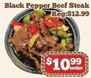 Nations Fresh Foods Black Pepper Beef Steak offer