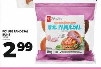 Real Canadian Superstore PC UBE PANDESAL BUNS 280 G offer