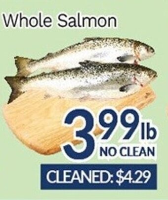 Oceans Fresh Food Market Whole Salmon offer