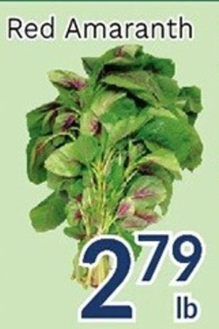 Oceans Fresh Food Market Red Amaranth offer